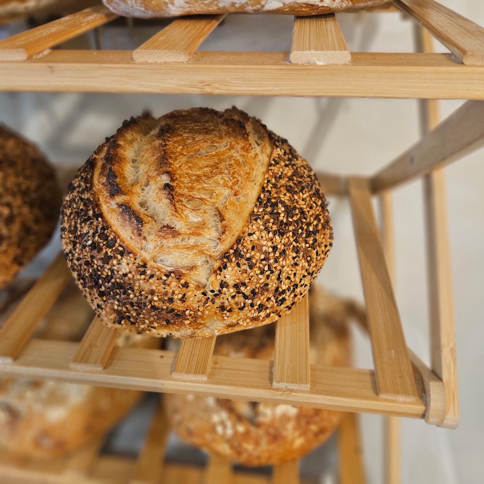 Artisan sourdough loaves